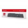 Gembird | KB-UM-104 Compact multimedia keyboard | Multimedia | Wired | US | Black | USB | 420 g - 3